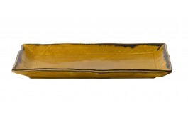 Harvest Mustard Rectangular Tray